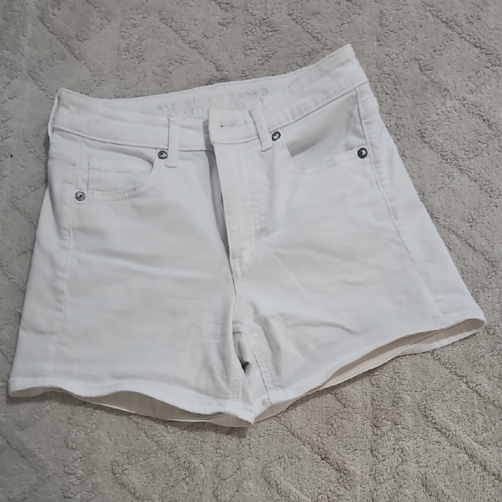 American Eagle Outfitters White‎ Jean Shorts